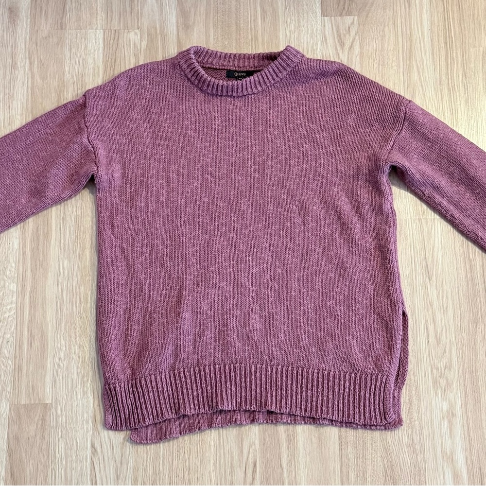 Quince 100% Cotton Sweater - EUC!